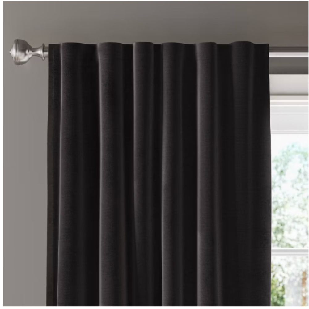 Threshold Velvet Curtain